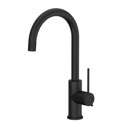 Смесител за кухня Quadron Unique Q-Line Slim Jodie, черен карбон