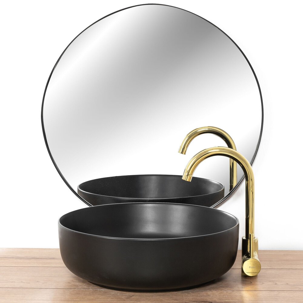 Rea Talisa Glossy Gold Kitchen Faucet