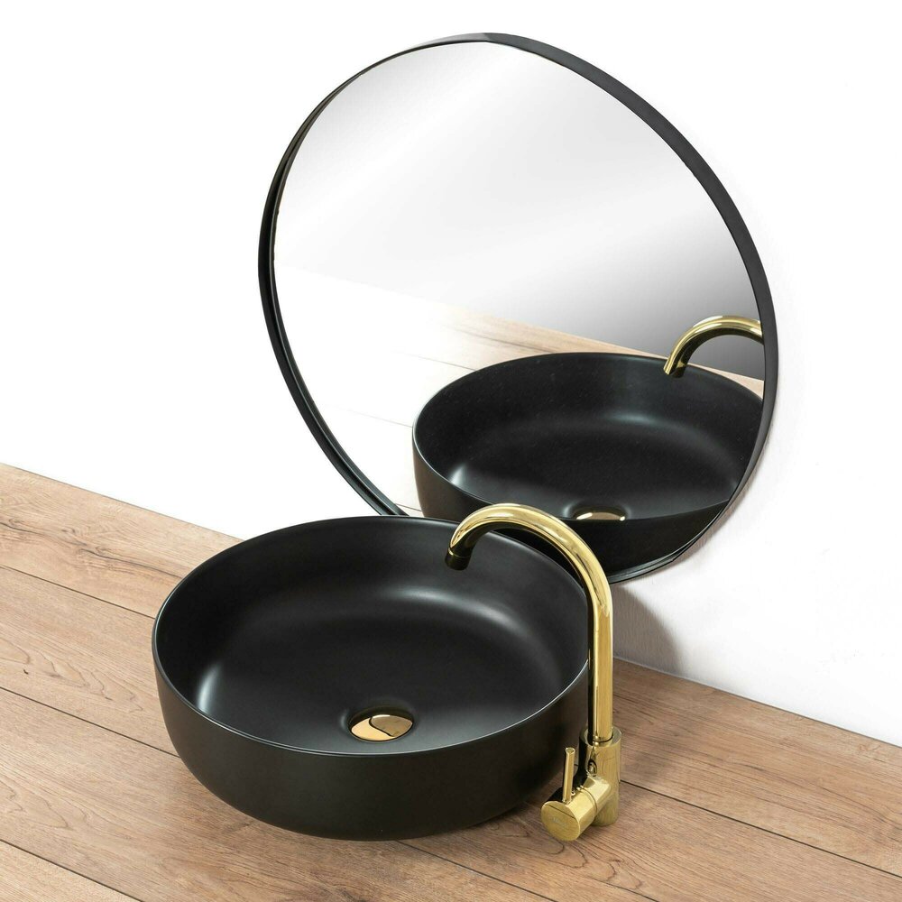 Rea Talisa Glossy Gold Kitchen Faucet