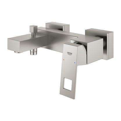 Eurocube Single-Handle Bathtub-Shower Faucet in Chrome Supersteel