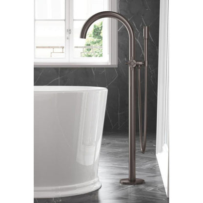 Freestanding Bath-Shower Mixer Grohe Atrio Hard Graphite