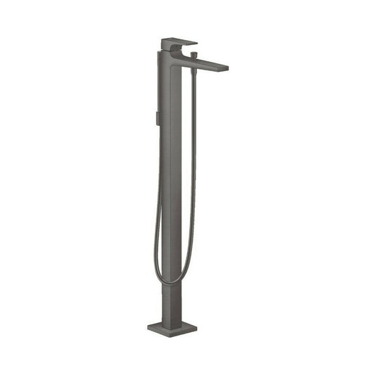 Смесител за вана-душ freestanding Hansgrohe Metropol хром-черен мат