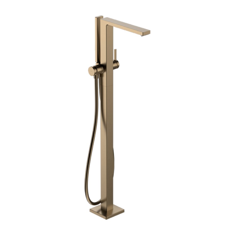 Смесител за вана-душ freestanding Hansgrohe Tecturis E бронз сатен