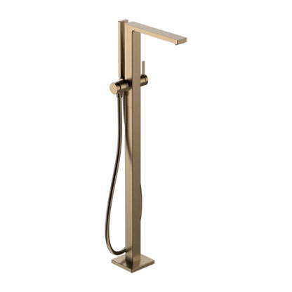 Смесител за вана-душ freestanding Hansgrohe Tecturis E бронз сатен