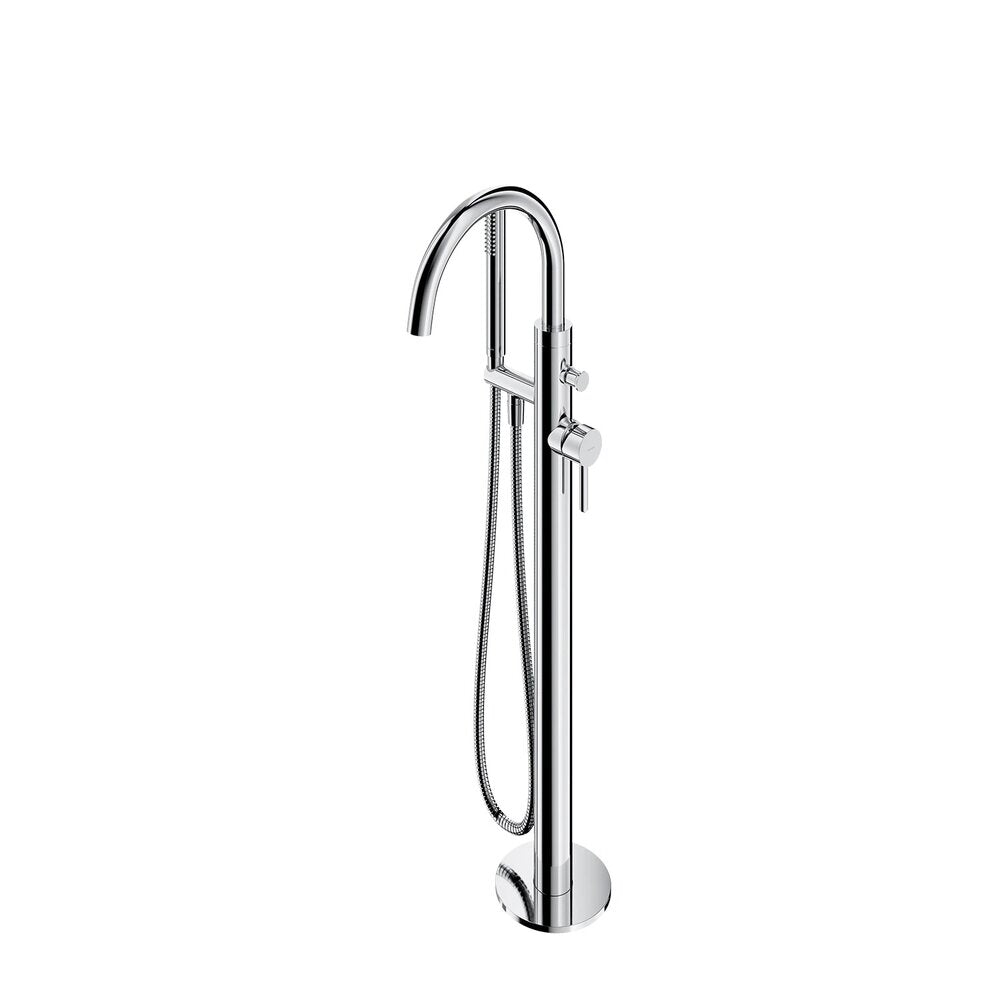 Смесител за вана-душ freestanding Omnires Y с един лост хром