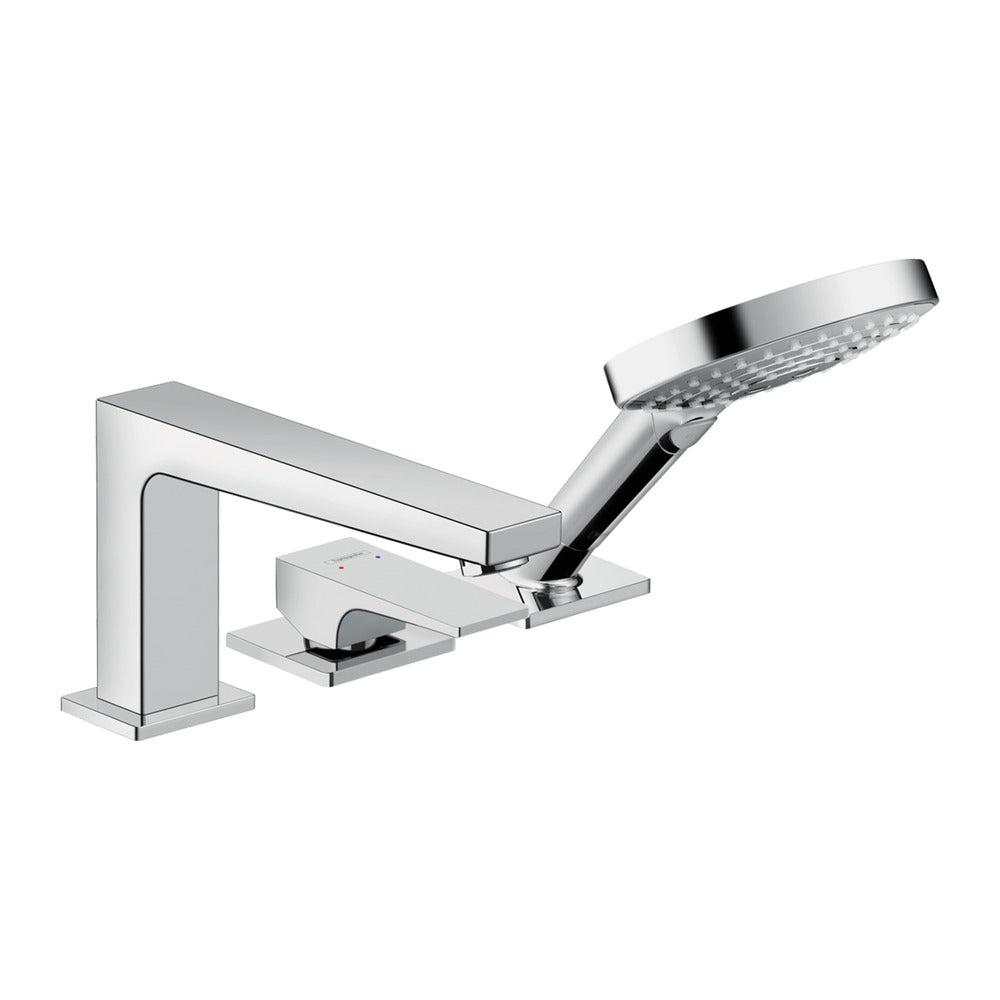 Смесител за вана-душ Hansgrohe Metropol хром гланц 3 елемента