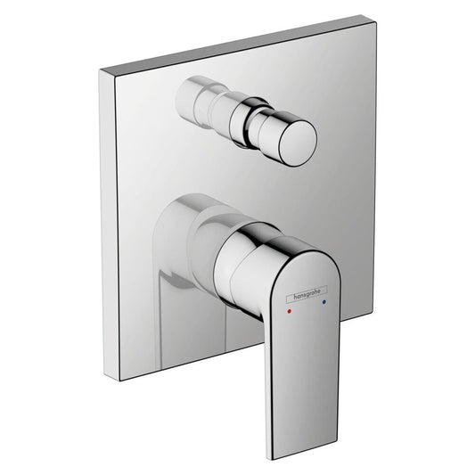 Bathtub - Shower Mixer Hansgrohe Vernis Shape Chrome Without Concealed Body