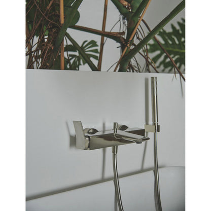 Bathtub-shower mixer Ideal Standard Atelier Conca silver Silver Storm with shower set