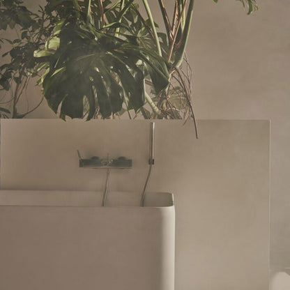 Bathtub-shower mixer Ideal Standard Atelier Conca silver Silver Storm with shower set