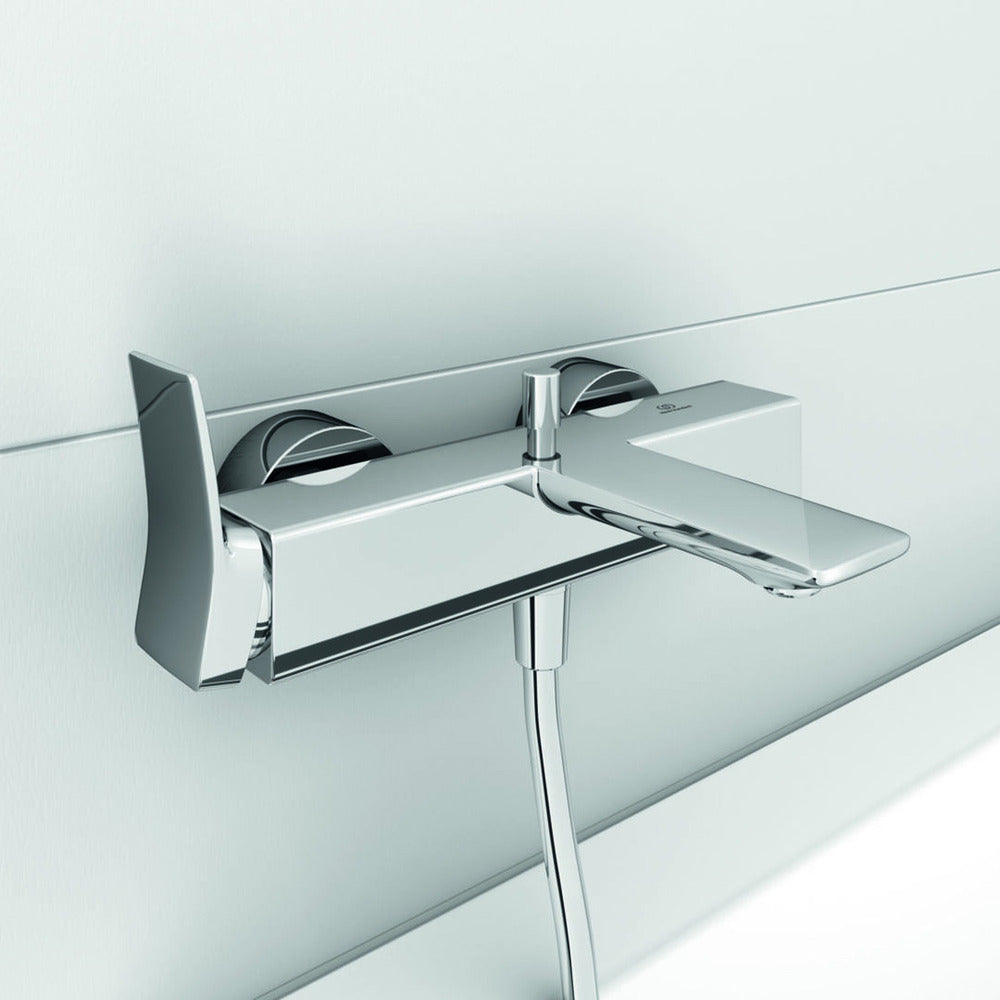Bathtub-shower mixer Ideal Standard Atelier Conca glossy chrome single-lever