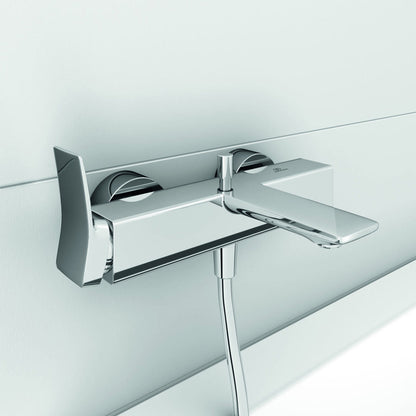 Bathtub-shower mixer Ideal Standard Atelier Conca glossy chrome single-lever