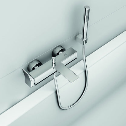 Bathtub-shower mixer Ideal Standard Atelier Conca glossy chrome single-lever