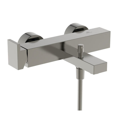 Смесител за вана и душ Ideal Standard Atelier Extra сребрист Silver Storm с комплект за душ