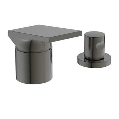 Bathtub - Shower Mixer Ideal Standard Atelier Extra Magnetic Grey with 3 Elements