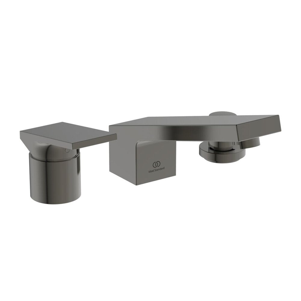 Смесител за вана-душ Ideal Standard Atelier Extra сив Magnetic Grey, 4 елемента
