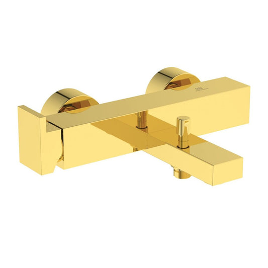 Смесител за вана-душ Ideal Standard Atelier Extra с монокомандно управление, златисто матово