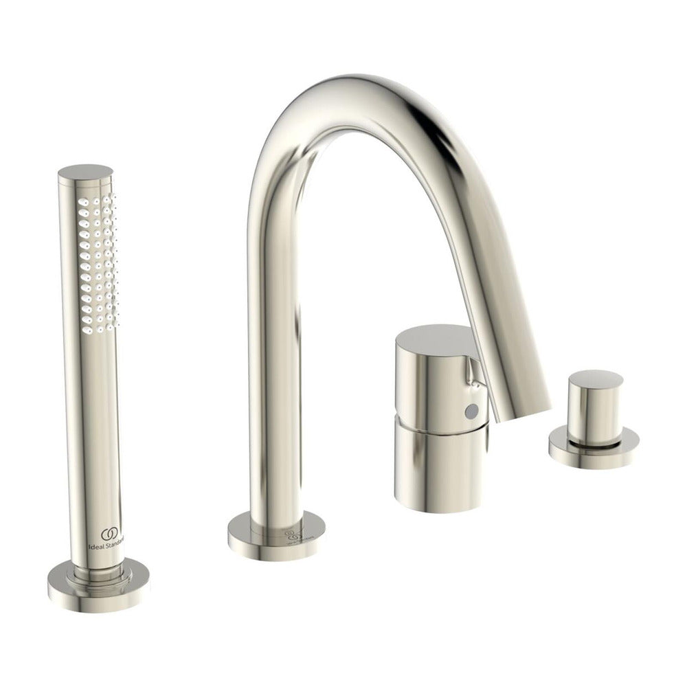 Батерия за вана - душ Ideal Standard Atelier Joy сребрист Silver Storm с 4 елемента