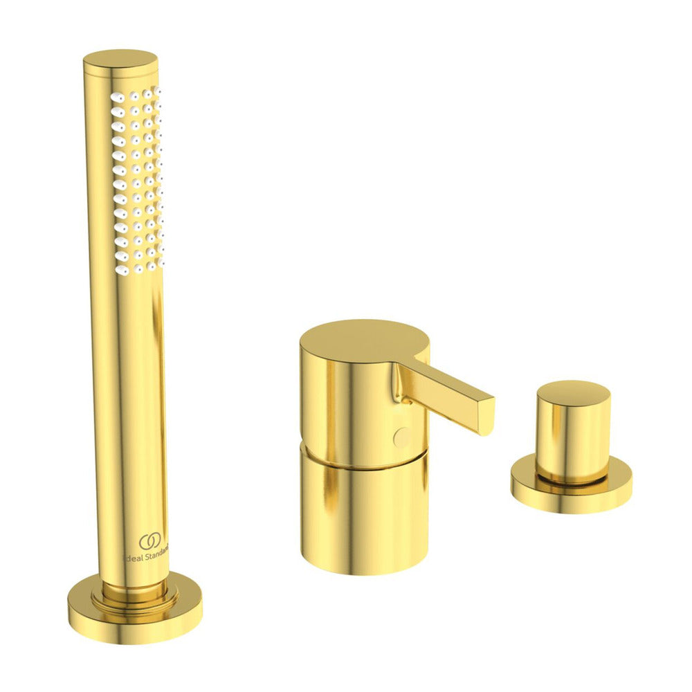 Bathtub - shower Ideal Standard Atelier Joy brushed gold with 3 elements