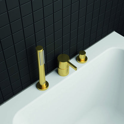 Bathtub - shower Ideal Standard Atelier Joy brushed gold with 3 elements