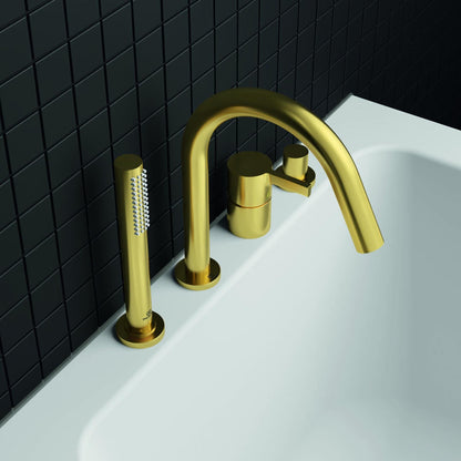 Батерия за вана - душ Ideal Standard Atelier Joy злато матово с 4 елемента
