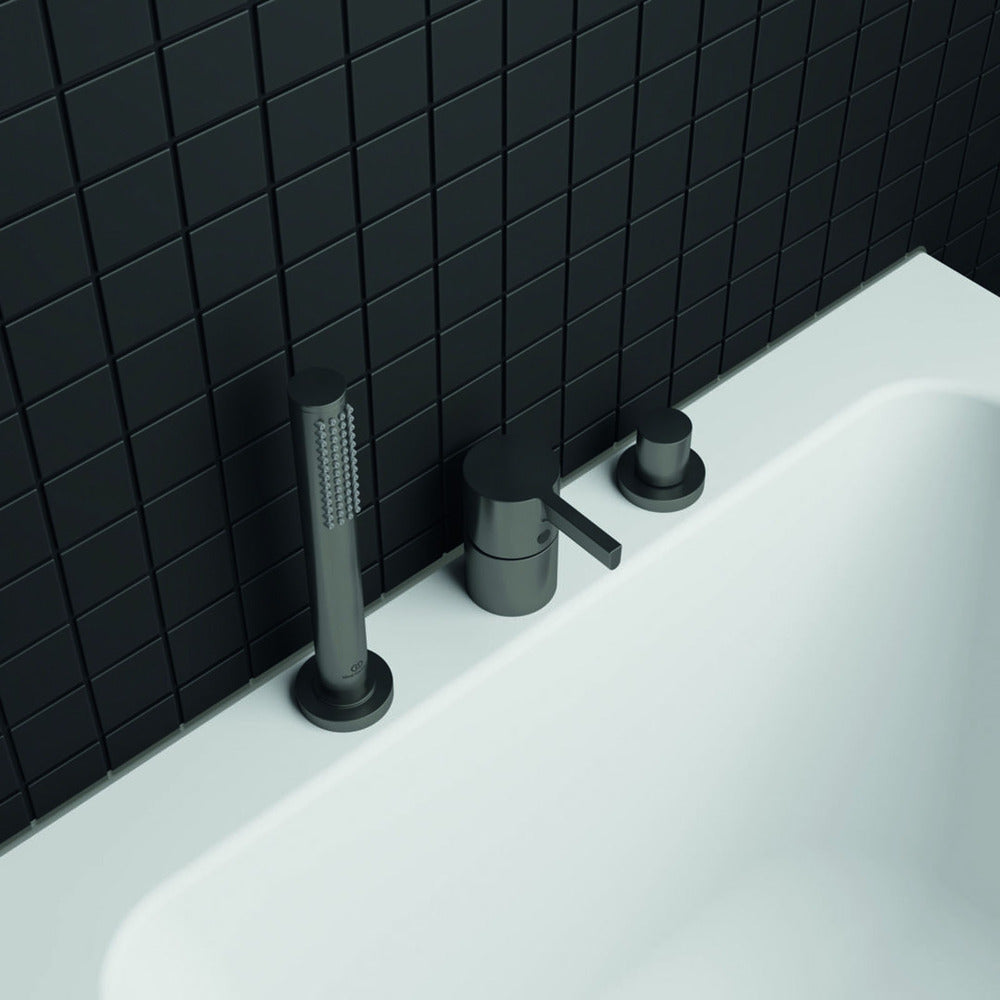 Bathtub - shower Ideal Standard Atelier Joy Magnetic Grey with 3 elements