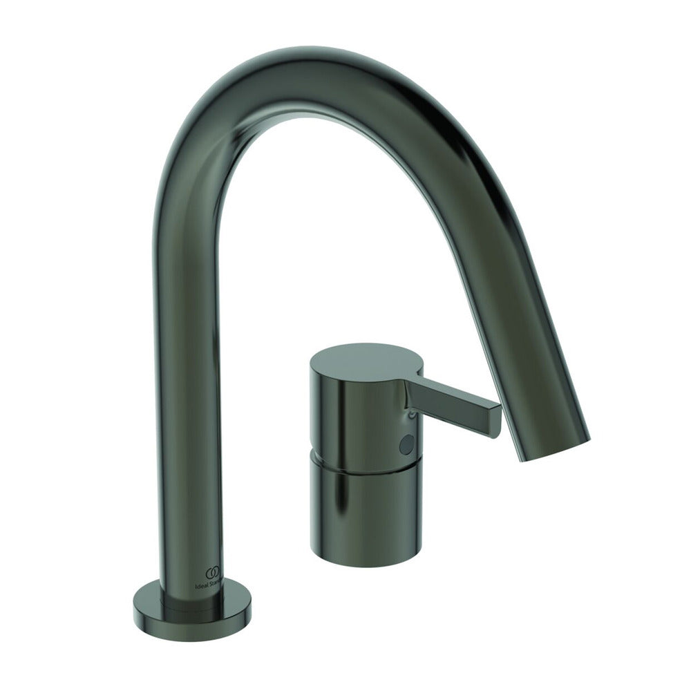 Батерия за вана - душ Ideal Standard Atelier Joy с 4 елемента, магнитно сиво