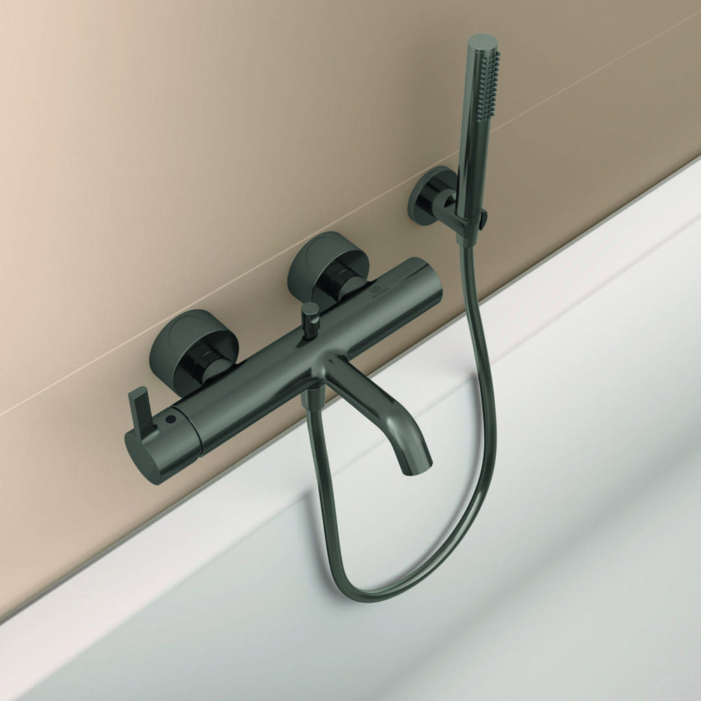 Bathtub - Shower Faucet Ideal Standard Atelier Joy Magnetic Grey Single Handle