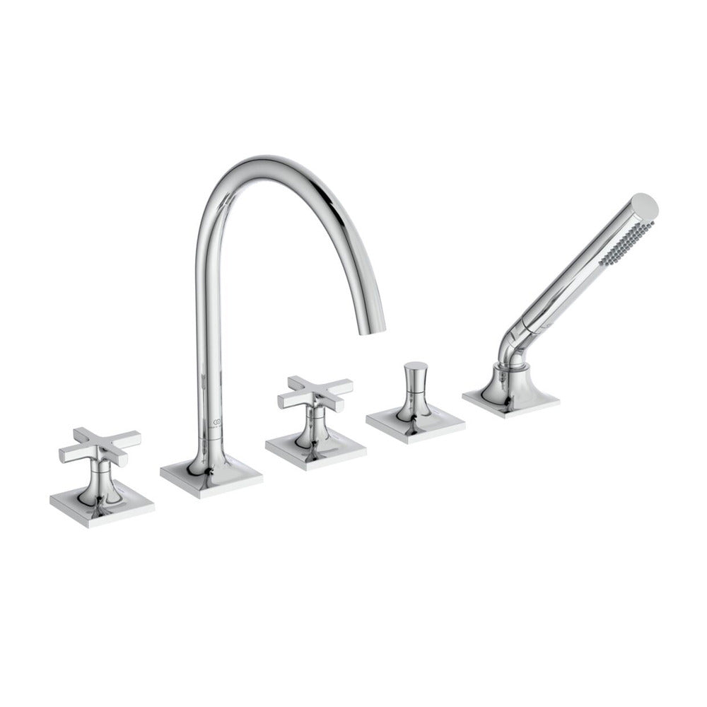 Ideal Standard Atelier Joy Neo 5 Elements Chrome Bathtub-Shower Faucet