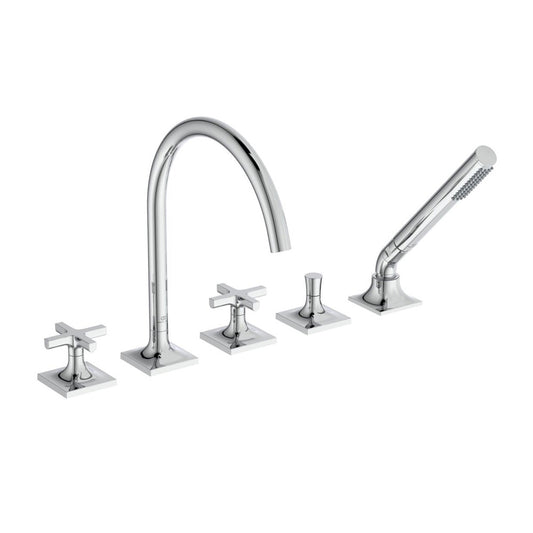 Ideal Standard Atelier Joy Neo 5 Elements Chrome Bathtub-Shower Faucet