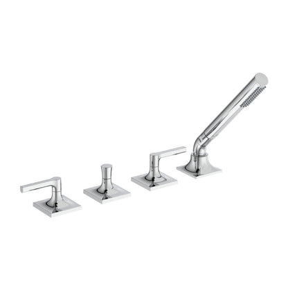 Bathtub - Shower Mixer Ideal Standard Atelier Joy Neo Chrome Glossy 4 Elements
