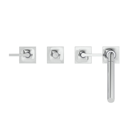 Bathtub - Shower Mixer Ideal Standard Atelier Joy Neo Chrome Glossy 4 Elements