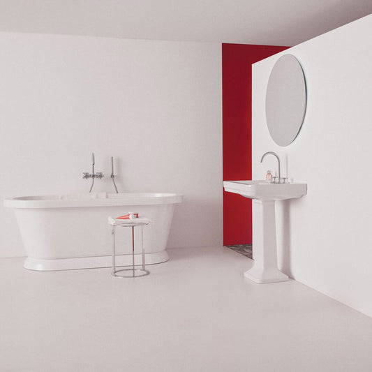 Ideal Standard Atelier Joy Neo Double Control Chrome Bathtub-Shower Faucet with Shower Set