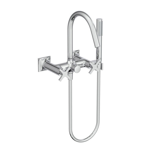 Ideal Standard Atelier Joy Neo Double Control Chrome Bathtub-Shower Faucet with Shower Set