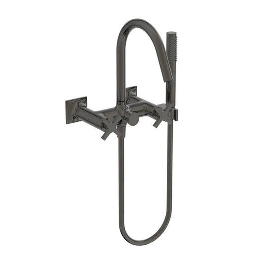 Ideal Standard Atelier Joy Neo Double Control Magnetic Grey Bathtub-Shower Faucet with Shower Set