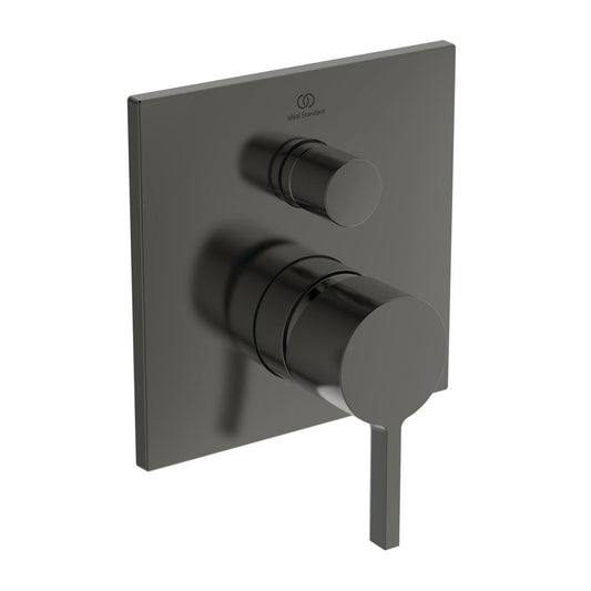 Bathtub - Shower Mixer Ideal Standard Atelier Joy Neo Magnetic Grey Without Built-in Body