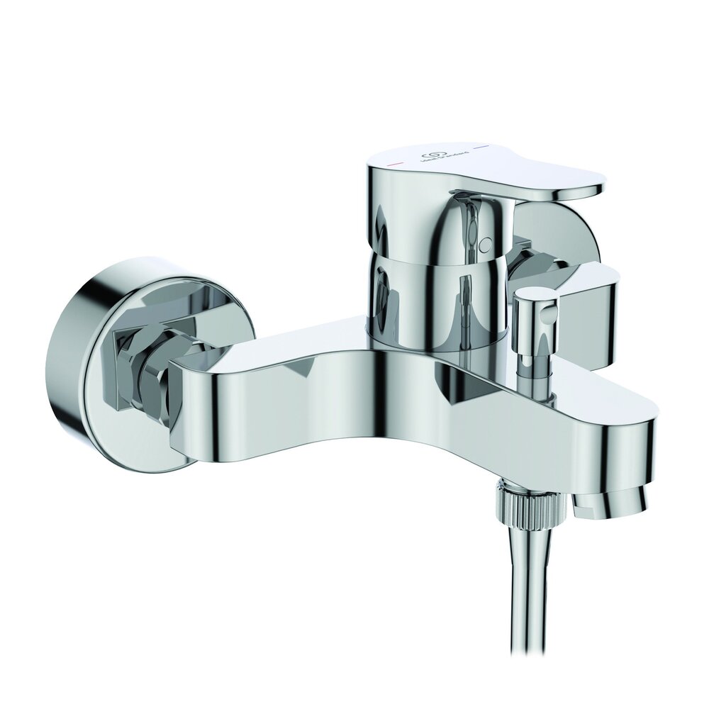 Ideal Standard Cerabase Chrome Bath-Shower Mixer with IdealRain Shower Set