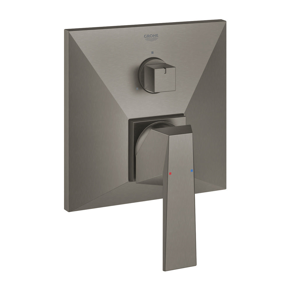 Grohe Allure Brilliant Bathtub - Shower Mixer Anthracite Brushed Hard Graphite Without Built-in Body
