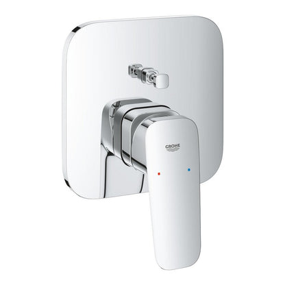 Вградена смесител за вана-душ Grohe Cubeo с лъскав хром, без вградена част