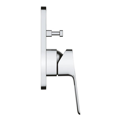 Вградена смесител за вана-душ Grohe Cubeo с лъскав хром, без вградена част