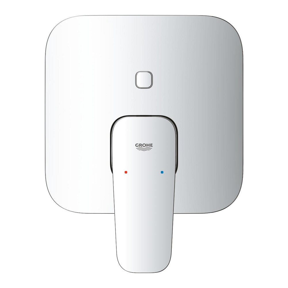 Вградена смесител за вана-душ Grohe Cubeo с лъскав хром, без вградена част