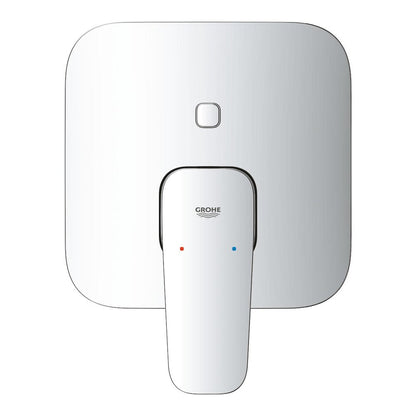 Вградена смесител за вана-душ Grohe Cubeo с лъскав хром, без вградена част