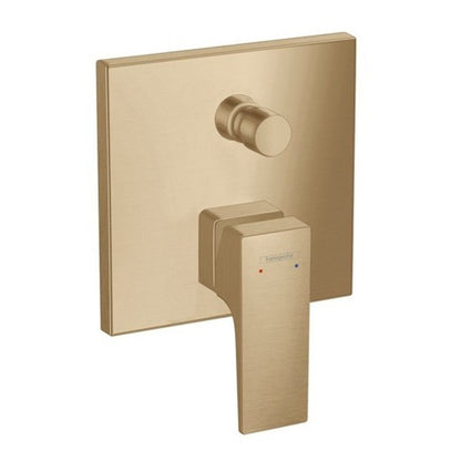 Built-in Bath-Shower Mixer Hansgrohe Metropol Brushed Bronze