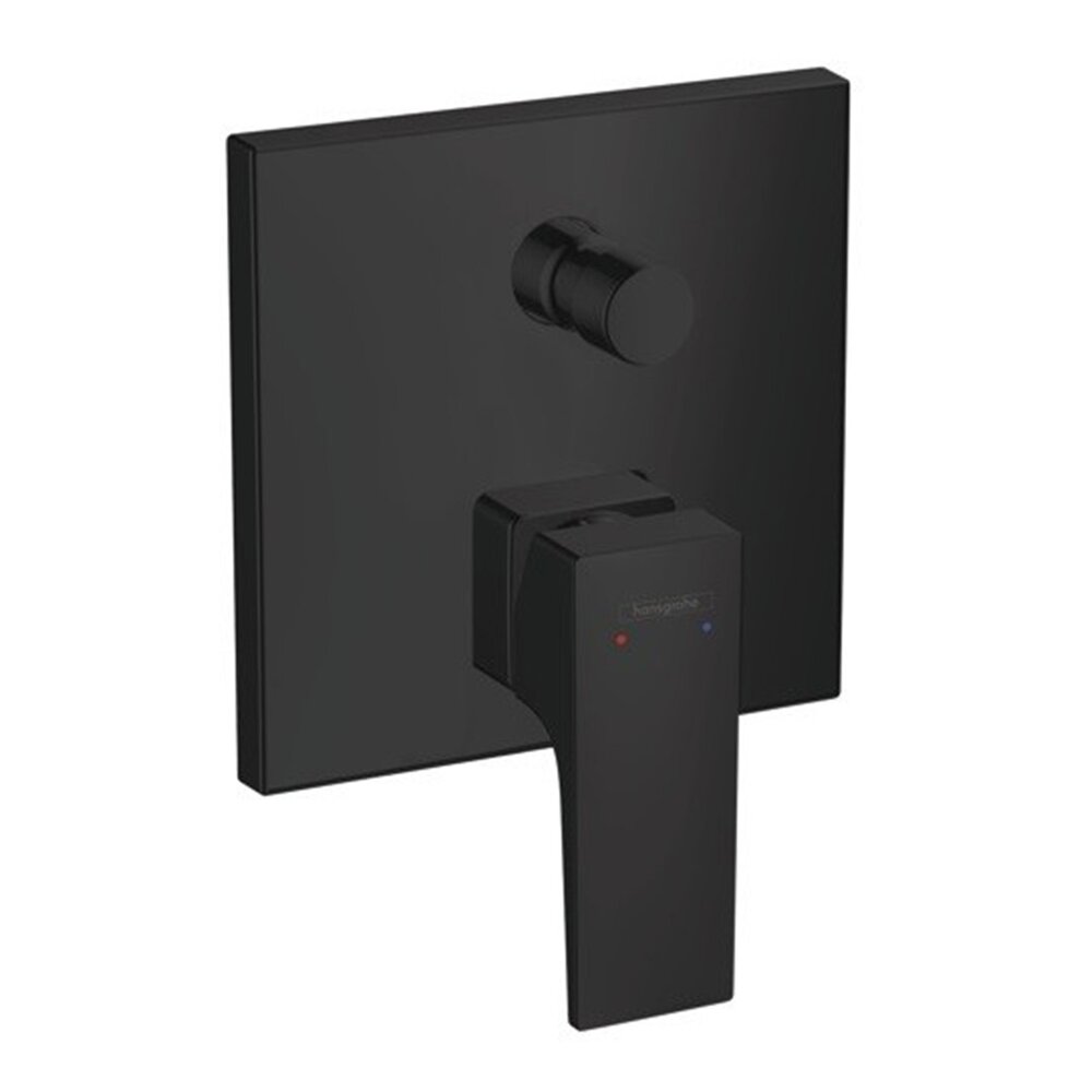 Built-in Bath-Shower Mixer Hansgrohe Metropol Matt Black
