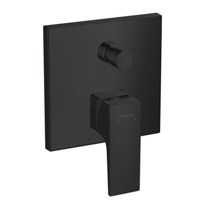 Built-in Bath-Shower Mixer Hansgrohe Metropol Matt Black