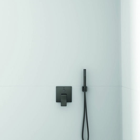 Смесител за вана-душ вградена Ideal Standard Atelier Conca сив Magnetic Grey без вградена част