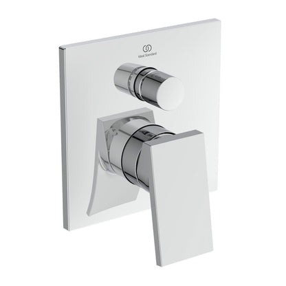 Built-in bath-shower mixer Ideal Standard Atelier Extra glossy chrome without built-in body