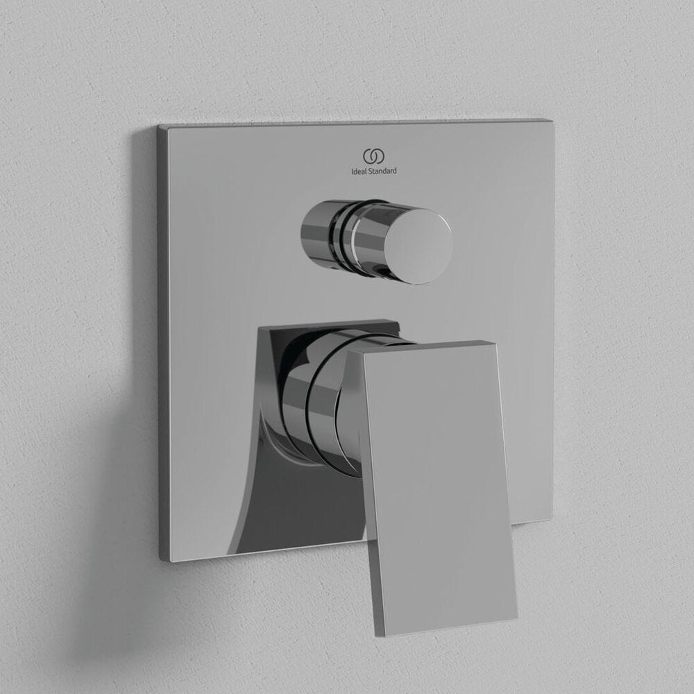 Built-in bath-shower mixer Ideal Standard Atelier Extra glossy chrome without built-in body