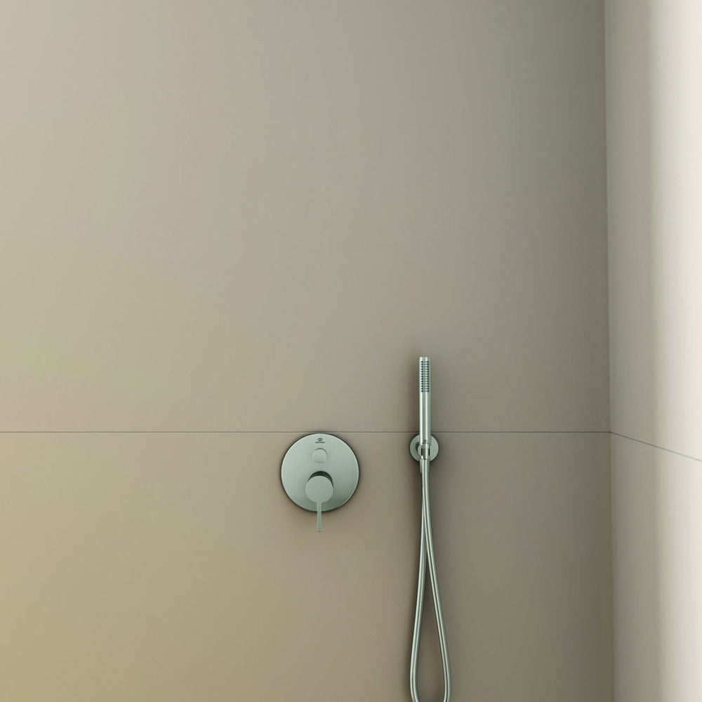 Built-in Bathtub - Shower Faucet Ideal Standard Atelier Joy Silver Storm without Concealed Body
