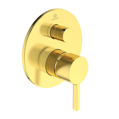 Смесител за ванна - вграден душ Ideal Standard Atelier Joy златен мат без вграденото тяло