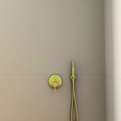 Смесител за ванна - вграден душ Ideal Standard Atelier Joy златен мат без вграденото тяло